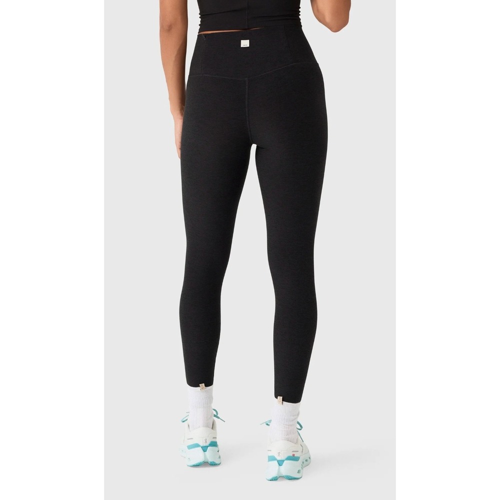 Vuori Clean Elevation Legging Womens High Rise Ribbed Waistband Black Size S